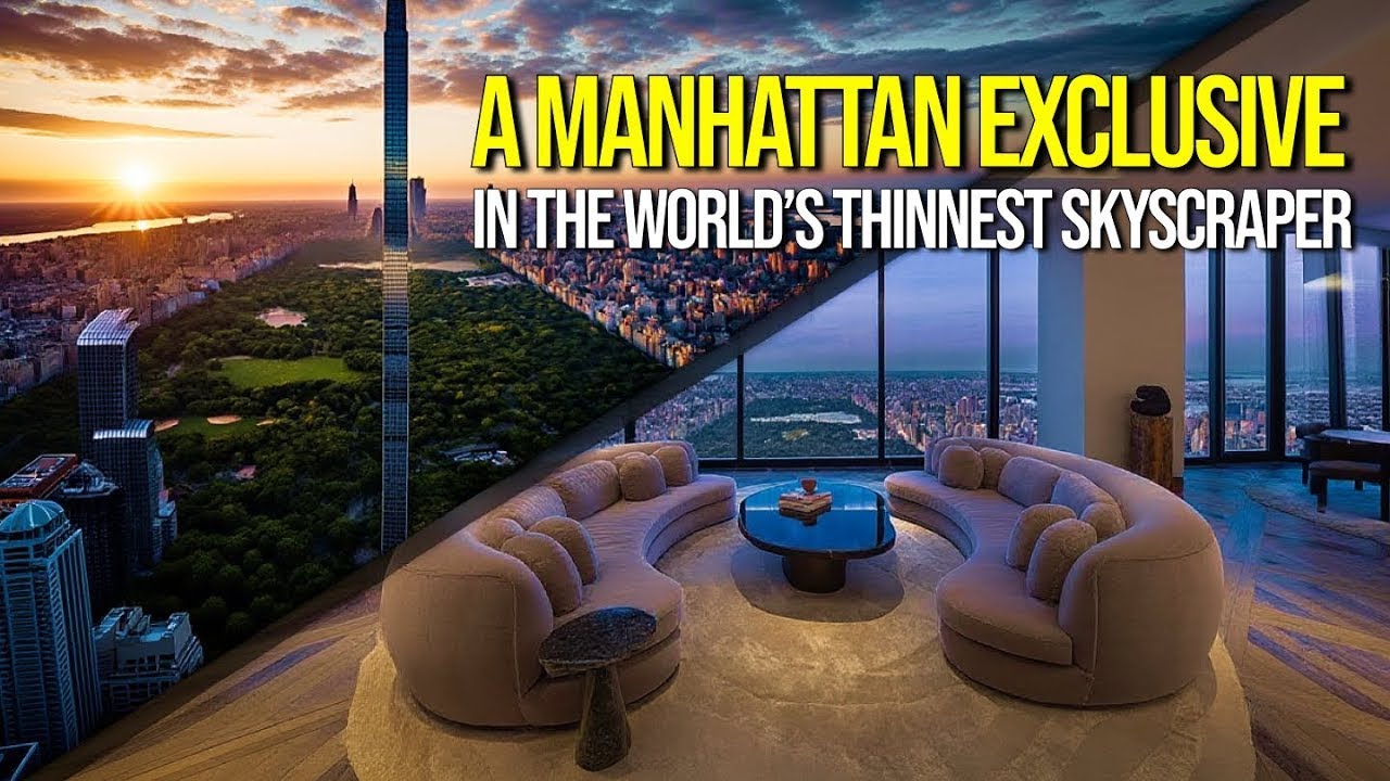 The $49M Duplex in the World’s Thinnest Skyscraper — A Sky Estate Like No Other