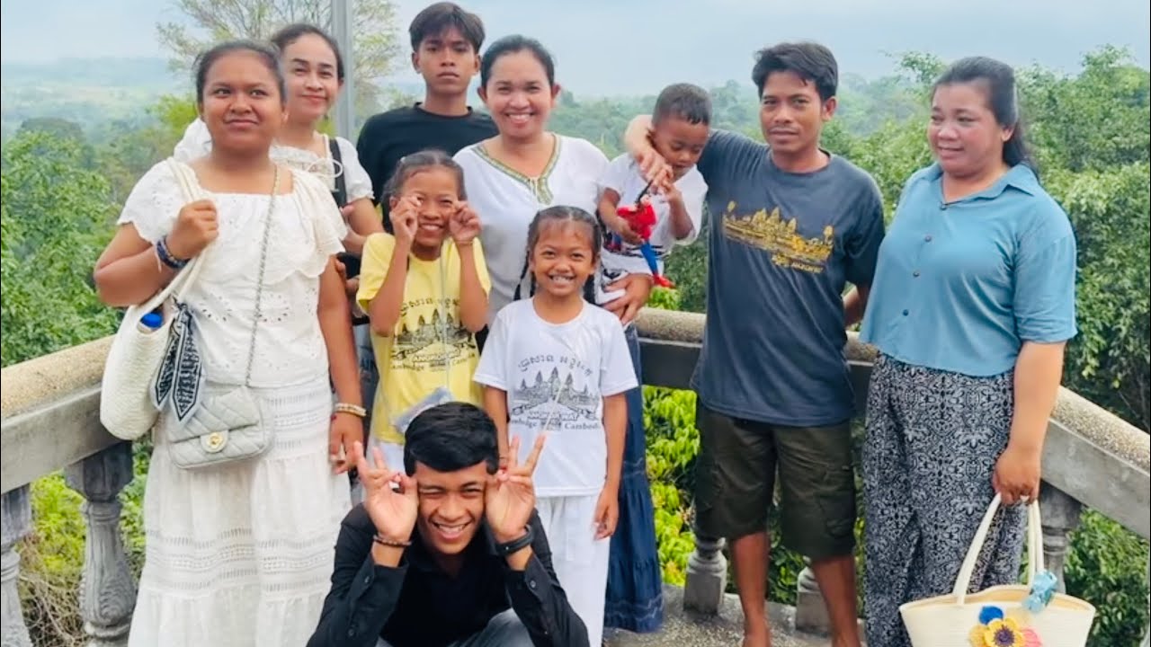 We're currently on our way to the Phnom Kulen Waterfall here in Siem Reap