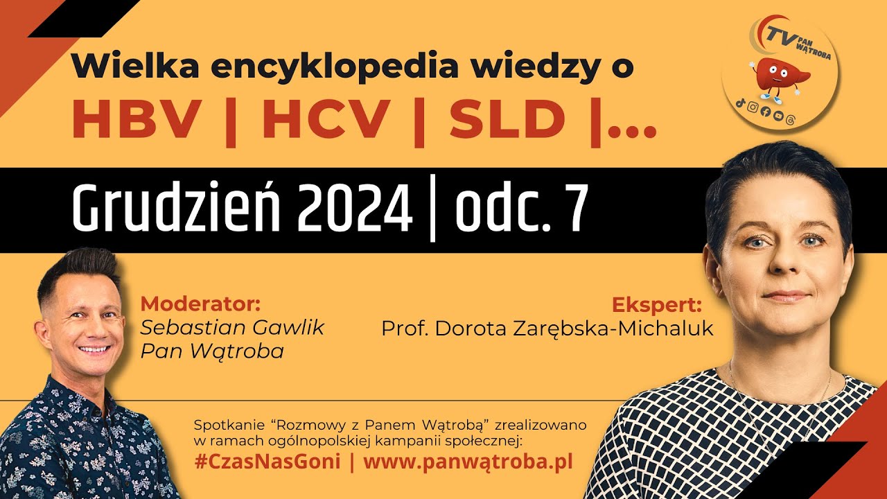 HCV| HBV| Spotkanie on-line dla pacjentów - "Rozmowy z Panem Wątrobą" - grudzień 2024 r.