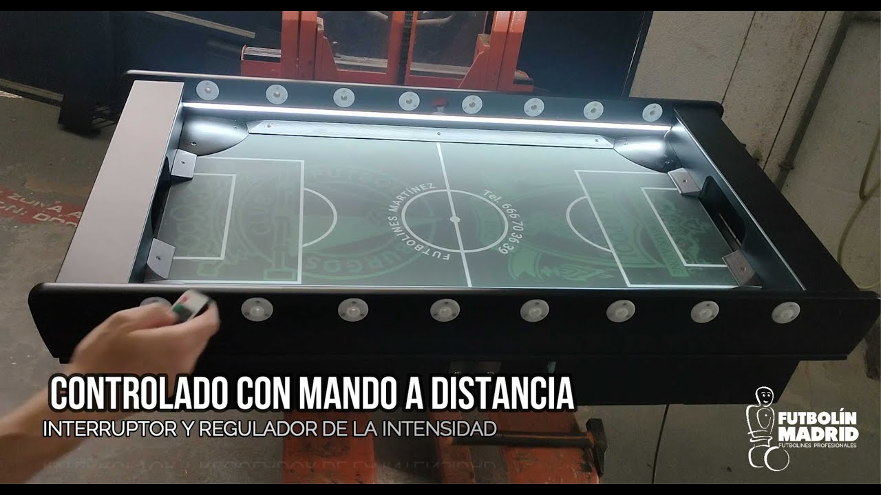 CÓMO PONER LED A UN FUTBOLÍN DE MADERA