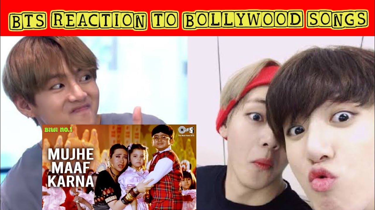 BTS REACTION TO BOLLYWOOD SONGS || KOREAN REACTION TO INDIAN SONGS | BTS REACTION TO INDIAN SONG