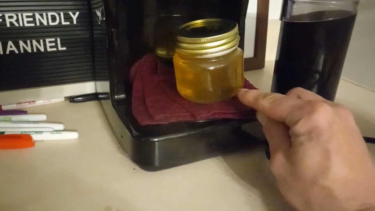 #Honey de-crystallization hack.