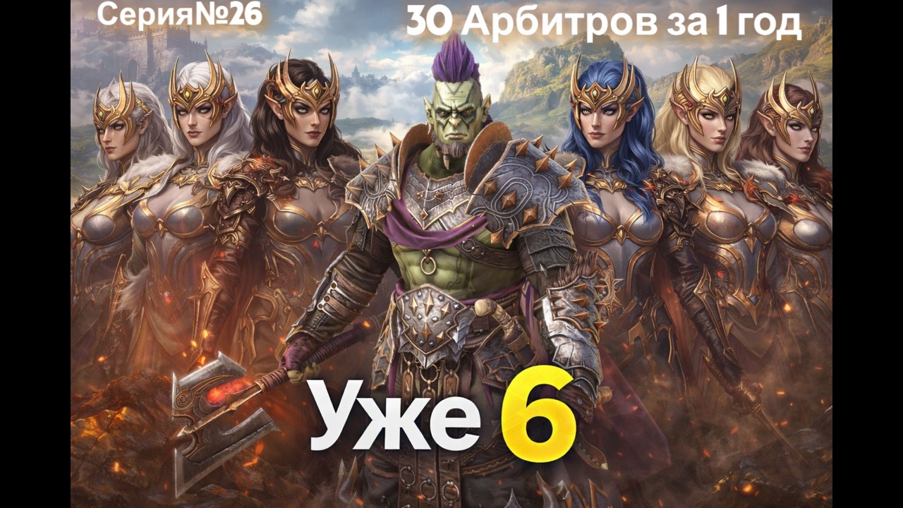 Raid shadow legends.Прошёл миссии на 6-го Арбитра. Арбитров всё больше!