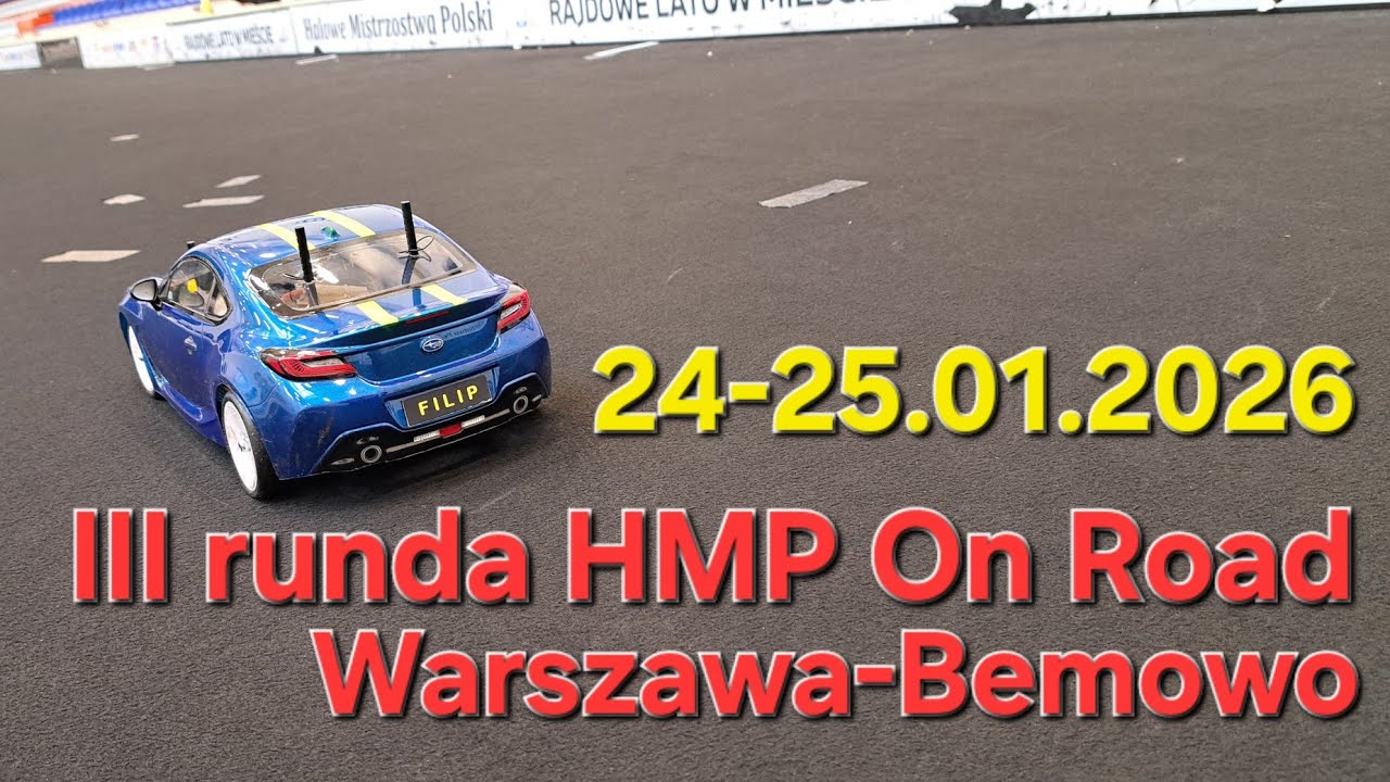 III runda HMP On Road 2025/26 - Warszawa-Bemowo