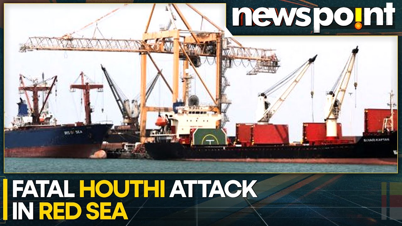 Red Sea Crisis: 3 killed in Yemen Rebels' first fatal attack on Red Sea shipping | WION Newspoint