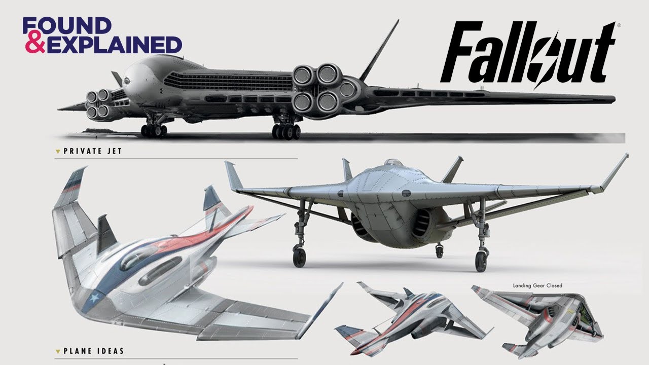 The aircraft in the Fallout Universe are totally INSANE