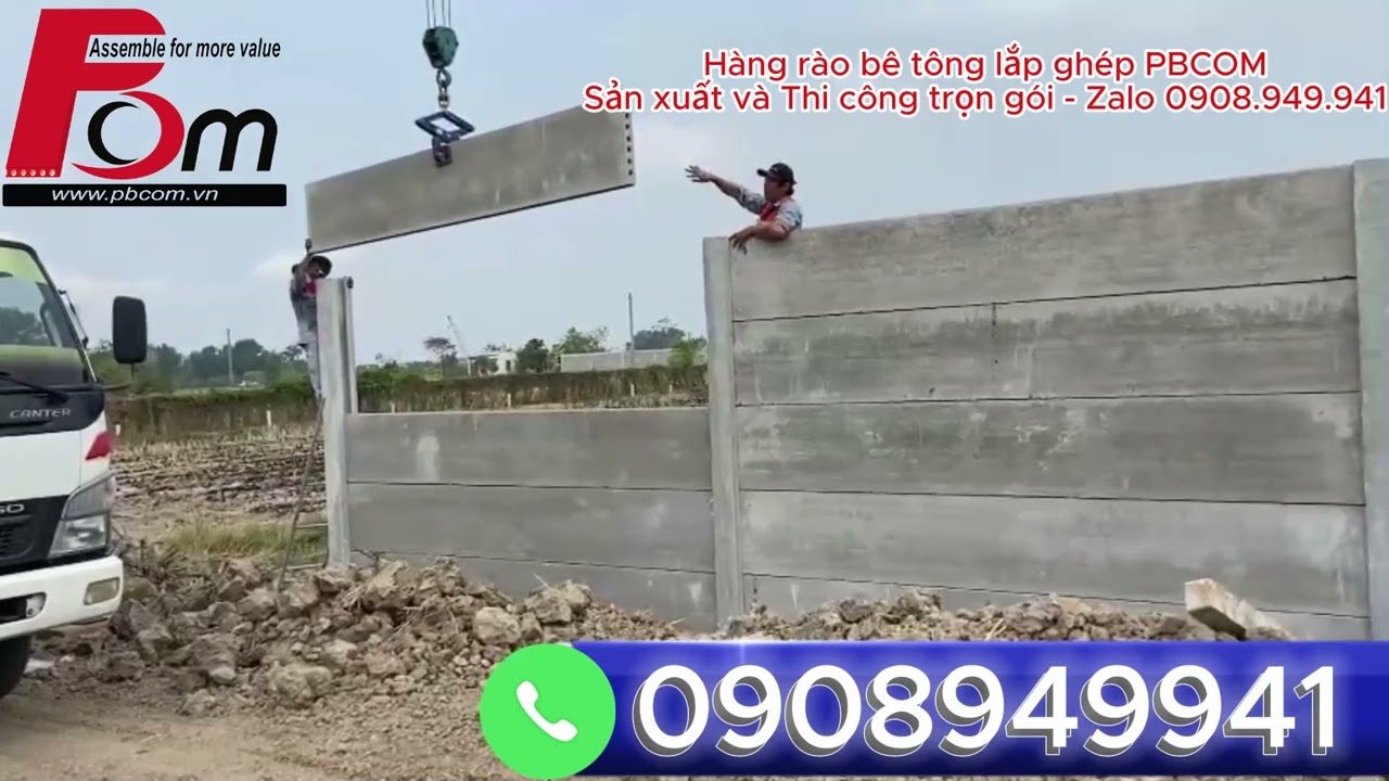 Ở LONG AN CÔNG TRÌNH DÀI 200 MÉT CAO 2M5 THỜI GIAN HOÀN THIỆN DỰ KIẾN 12 NGÀY(Zalo 0908.949.941)