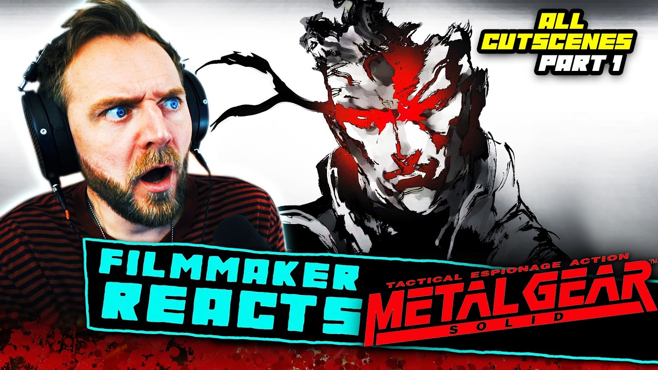 Filmmaker Reacts to Metal Gear Solid | ALL CUTSCENES - Part 1 | My FIRST Metal Gear Game!