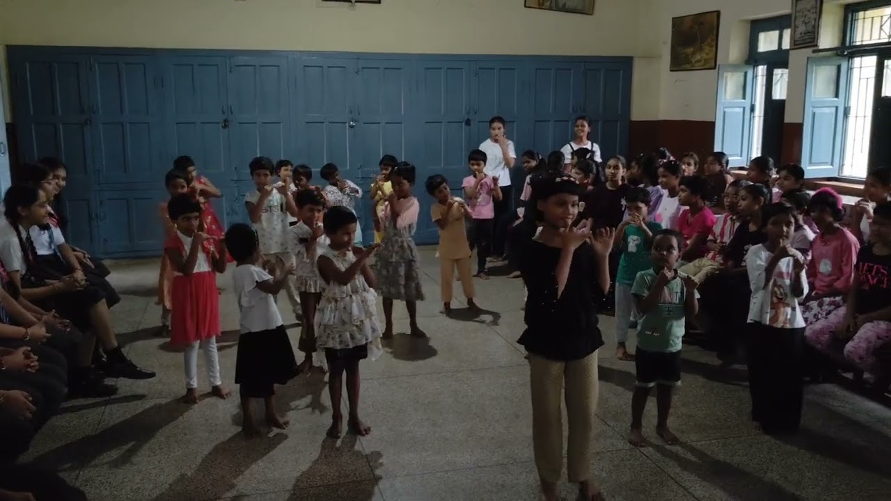 Spreading Happiness | Maria Assumpta Convent School Class VII with Children at Tajpur U.P.