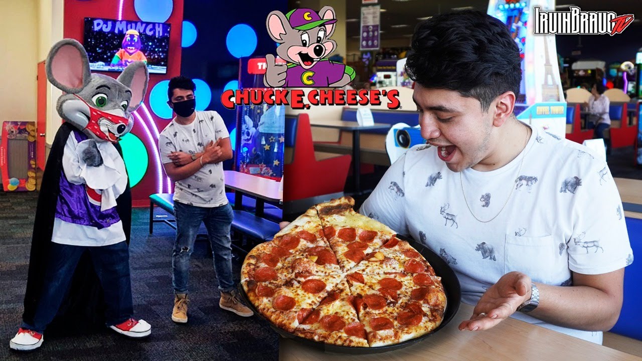 VISITANDO UN CHUCK E. CHEESE'S POR PRIMERA VEZ