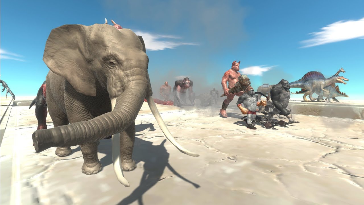 Dinosaur Race 140 - Animal Revolt Battle Simulator
