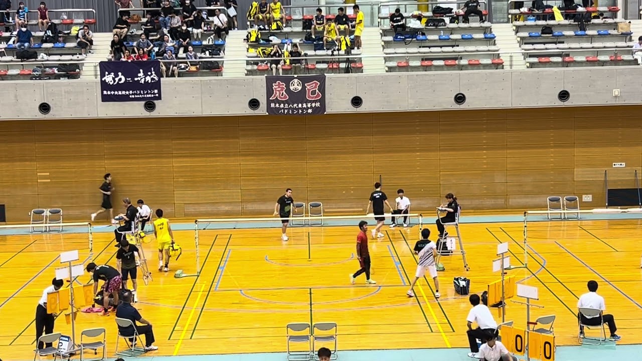R6.9.14  第71回九州総合  濵﨑・永田vs稲富・岡本(自由ヶ丘高校)