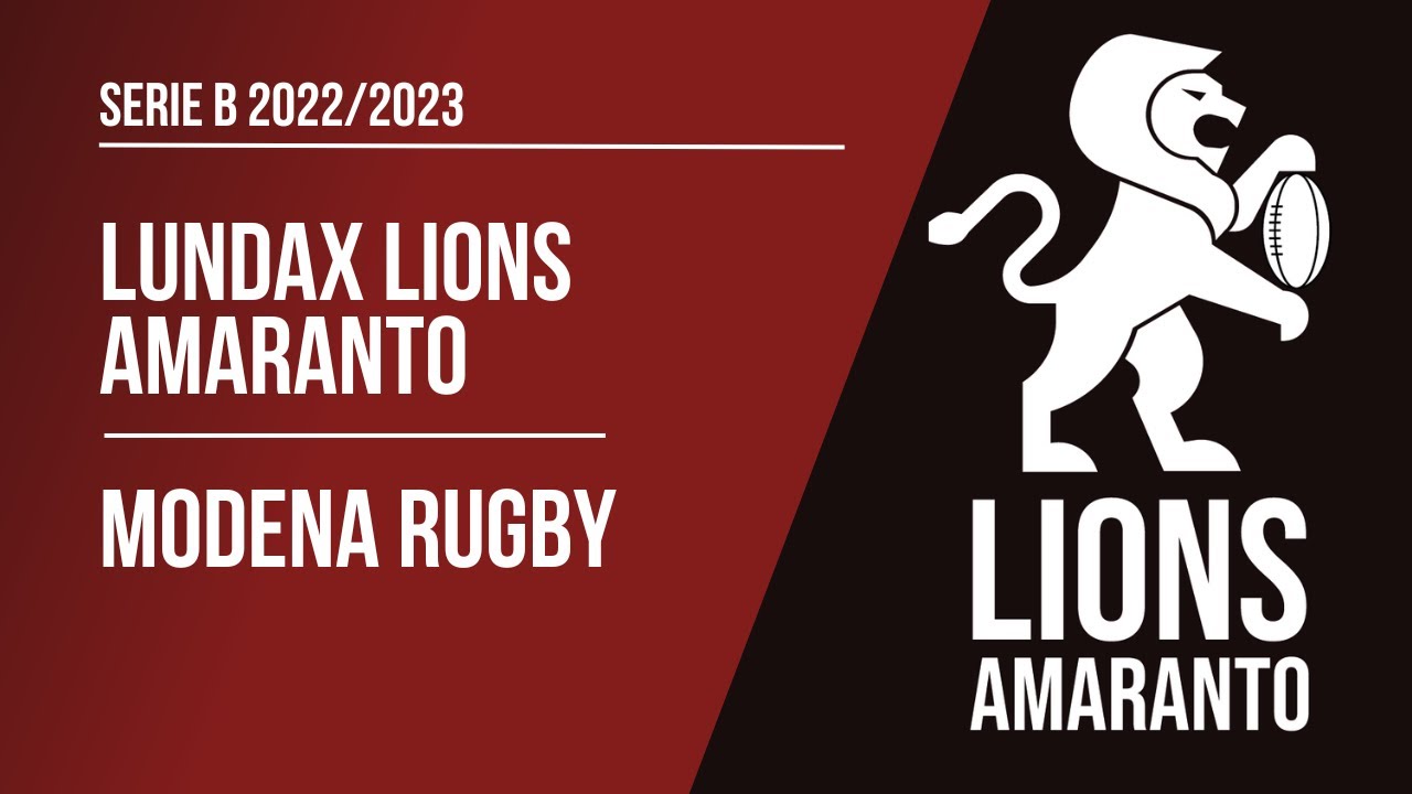 Lundax Lions Amaranto v Modena