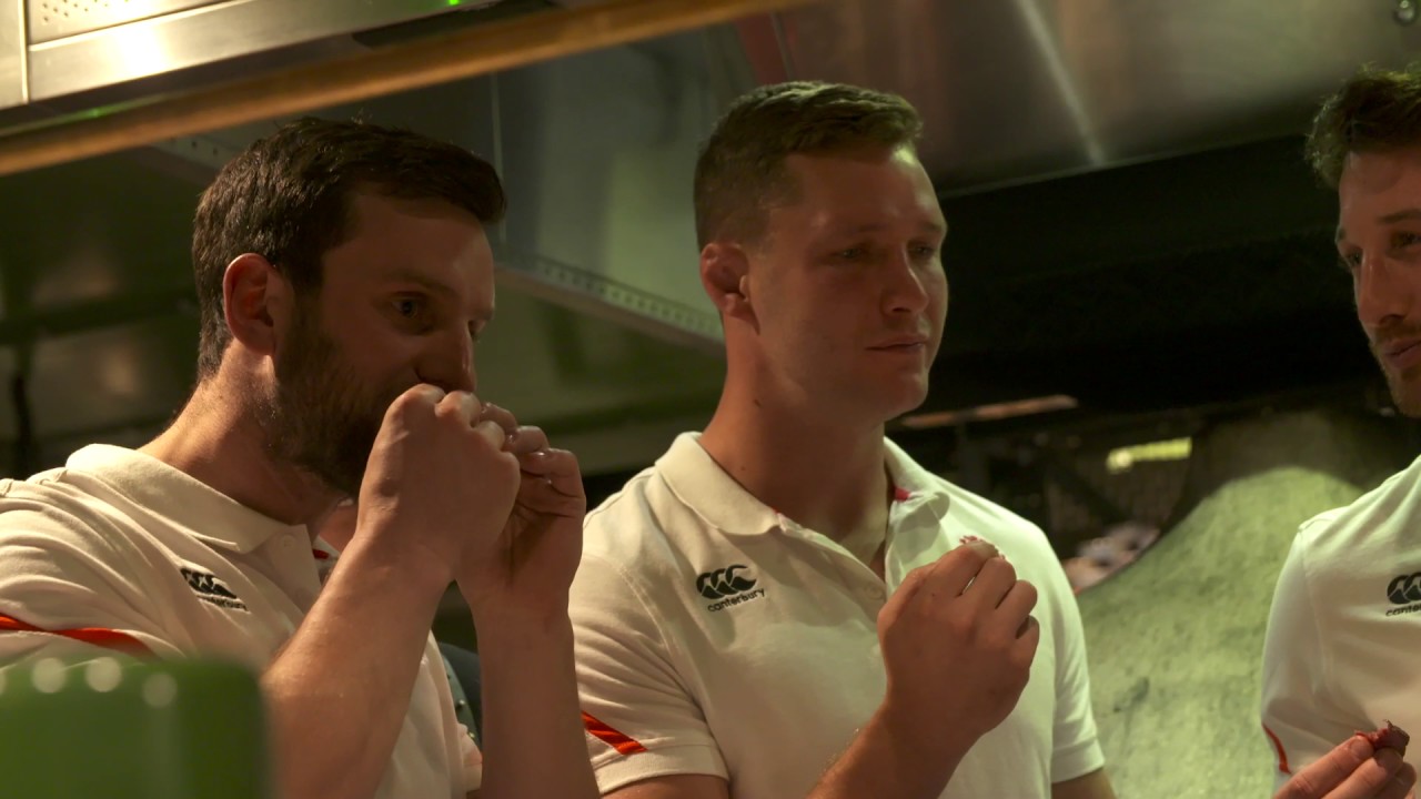 England Sevens visit Temper Restaurant