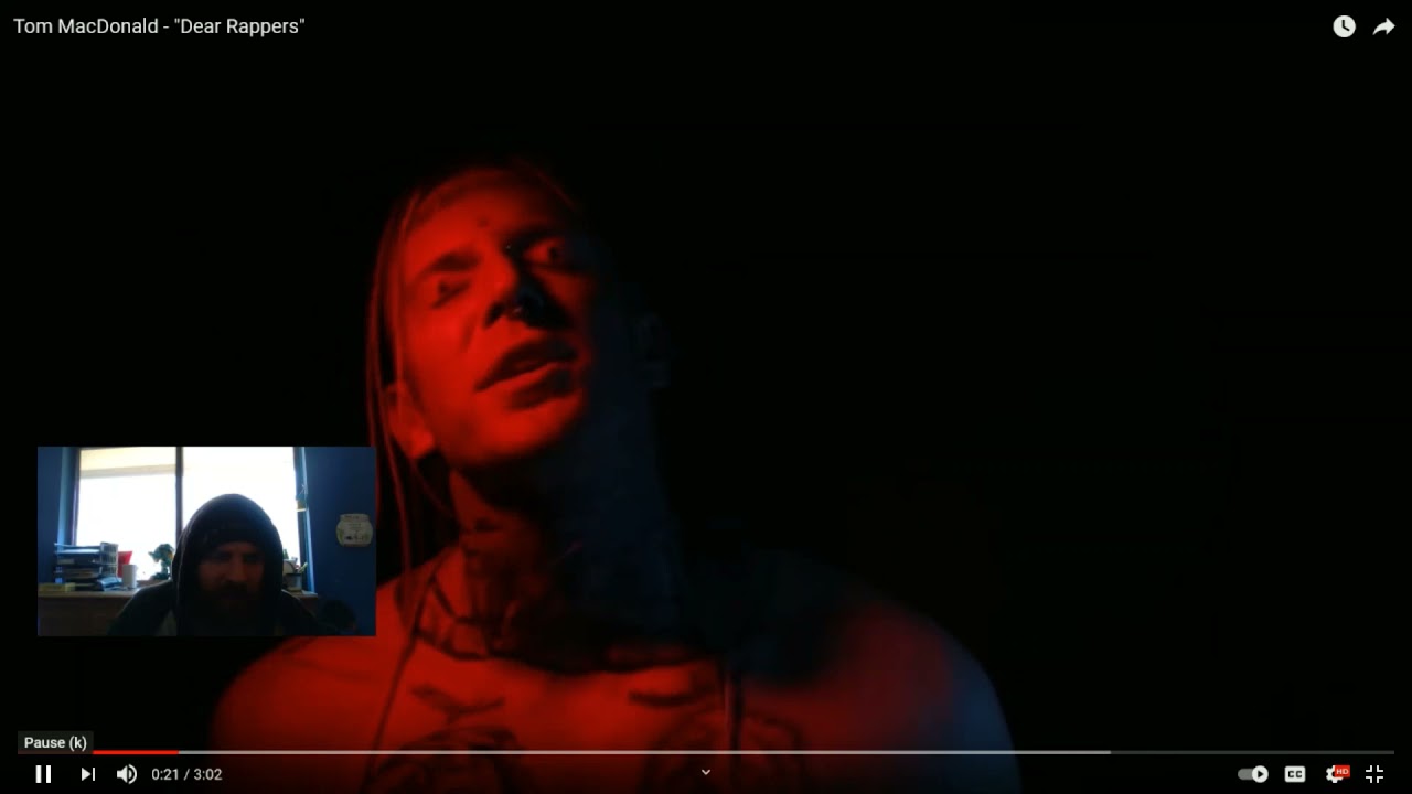 First Time Reacting To Tom MacDonald-Dear Rappers. Who is this guy, and is he going to be any good?
