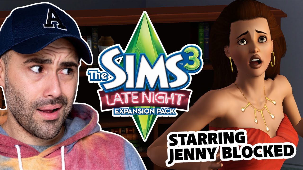 Becoming a 5-star celebrity in The Sims 3 Late Night with Jenny Blocked ⭐