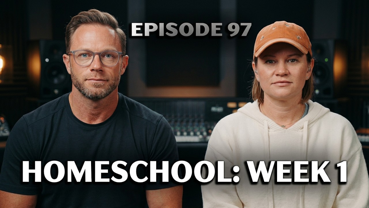 2 Days Into Homeschooling 5 Kids&hellip; Here&rsquo;s What We&rsquo;ve Learned | More Than Reality Podcast | EP 97