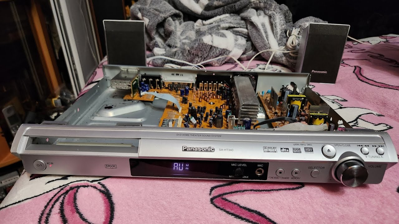 Ресивер от домашнего кинотеатра Panasonic sa-ht340 - fghkdm на разбор или целиком