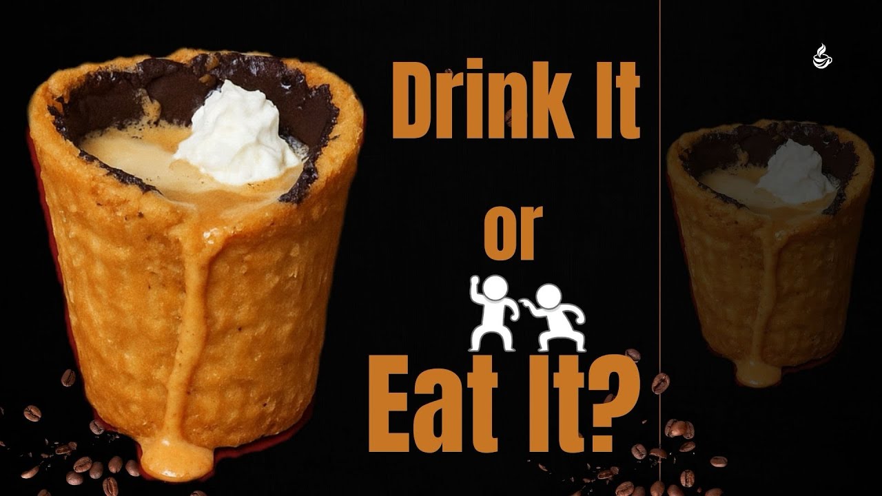 This Coffee Is Drinkable & Eatable 🤯☕️