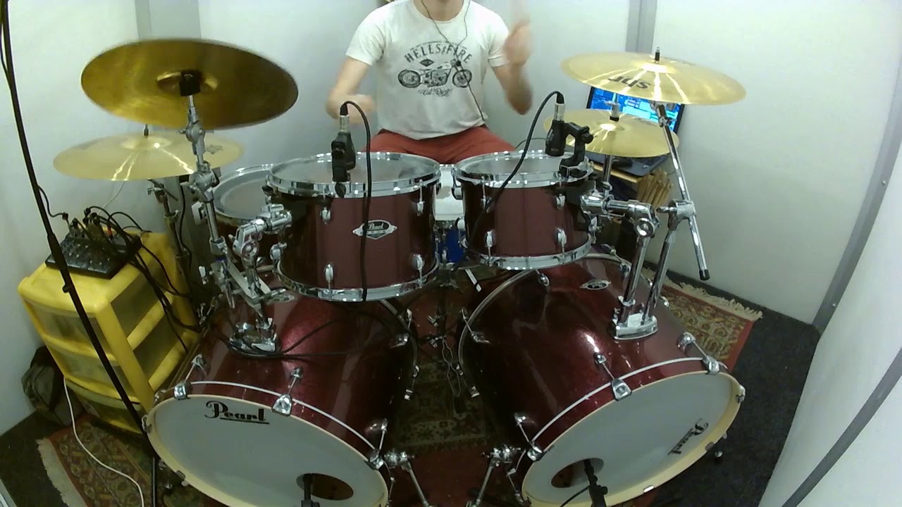 Luca Turilli - Black Realms' Majesty (drum cover by Fabio Mancinelli)