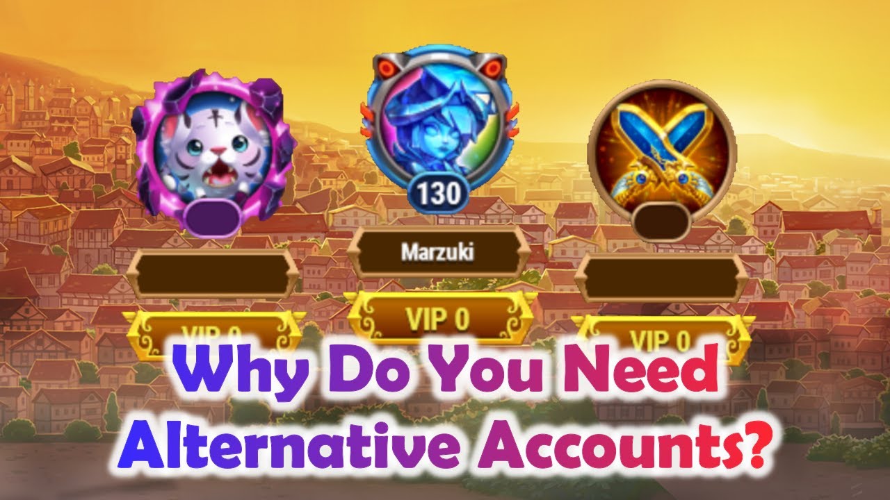 Hero Wars || Why Do You Need Alternative Accounts?