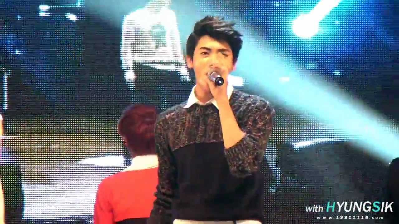 121025 ZE:A Hyungsik 박형식 부산여대 행경제 후유증