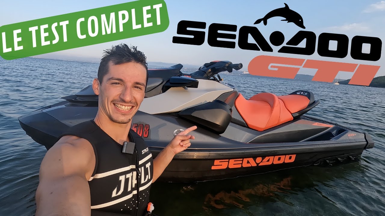 ESSAI COMPLET du SEADOO GTI 170 - ULTRA POLYVALENT ! 4K
