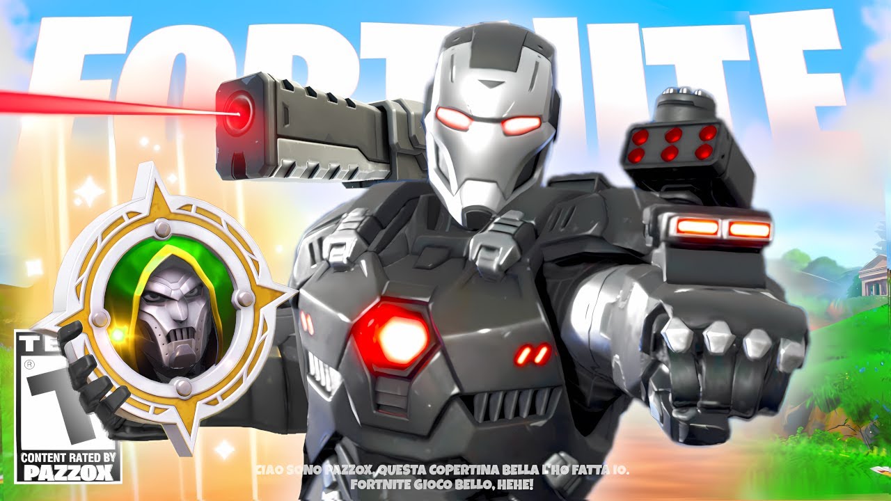 USO SOLO I POTERI DI WAR MACHINE SU FORTNITE MARVEL Capitolo 5