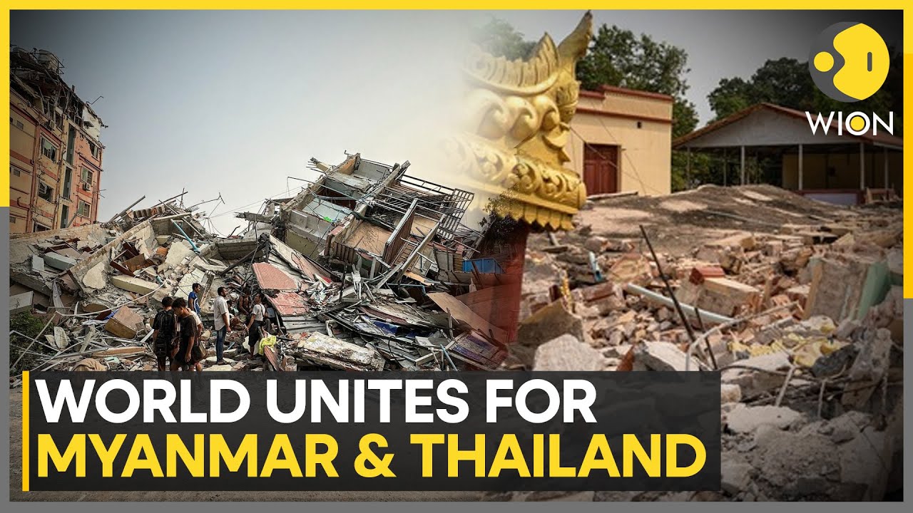 Myanmar-Thailand Earthquake: Global Aid Races To Help Myanmar & Thailand Quake Victims | World News