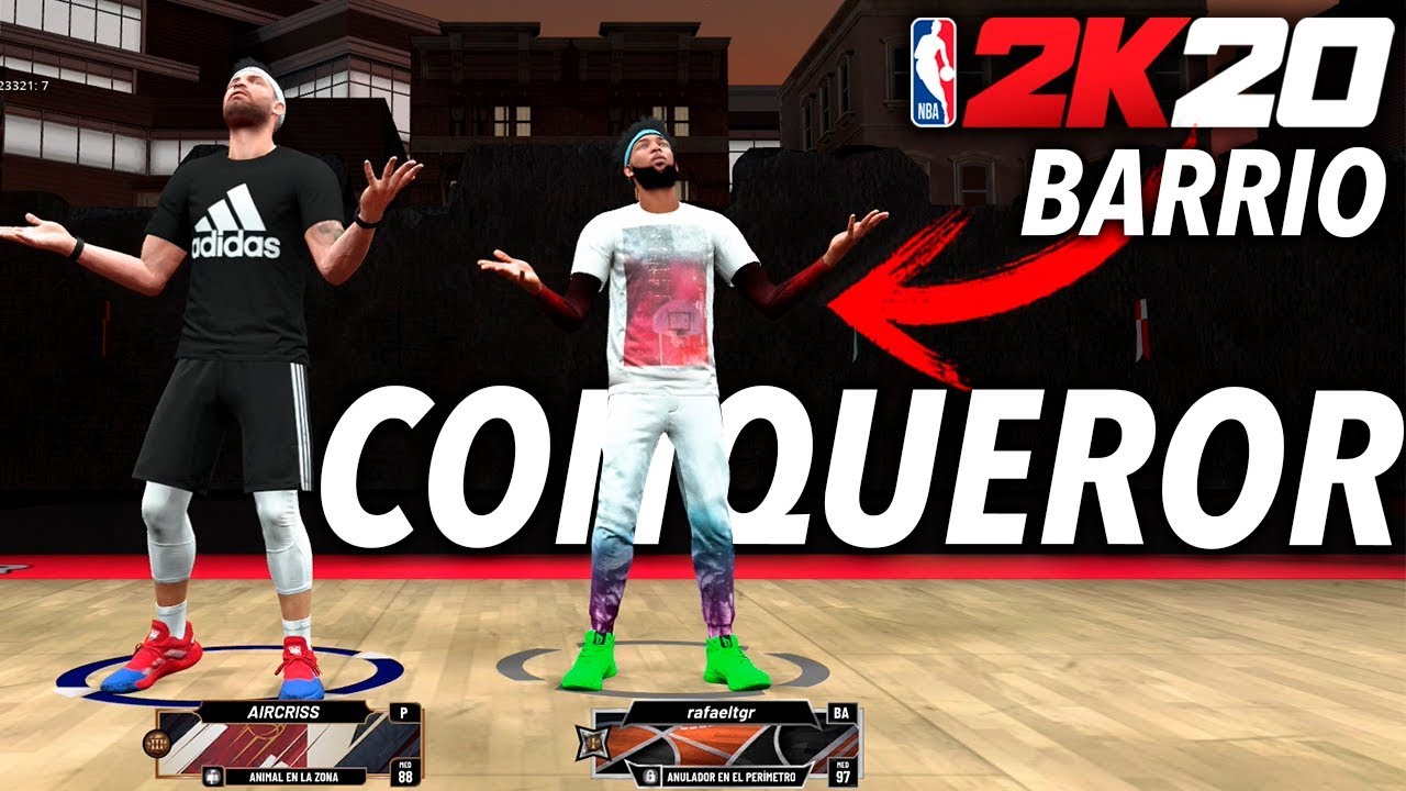 NBA 2K20 GANO MI PRIMER EVENTO DE BARRIO: CONQUEROR - AIRCRISS con Rafa