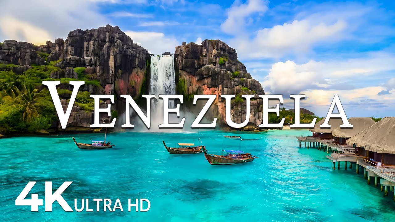 FLYING OVER VENEZUELA (4K UHD) &ndash; Soothing Music Along With Beautiful Nature Video - 4K Video UHD #3