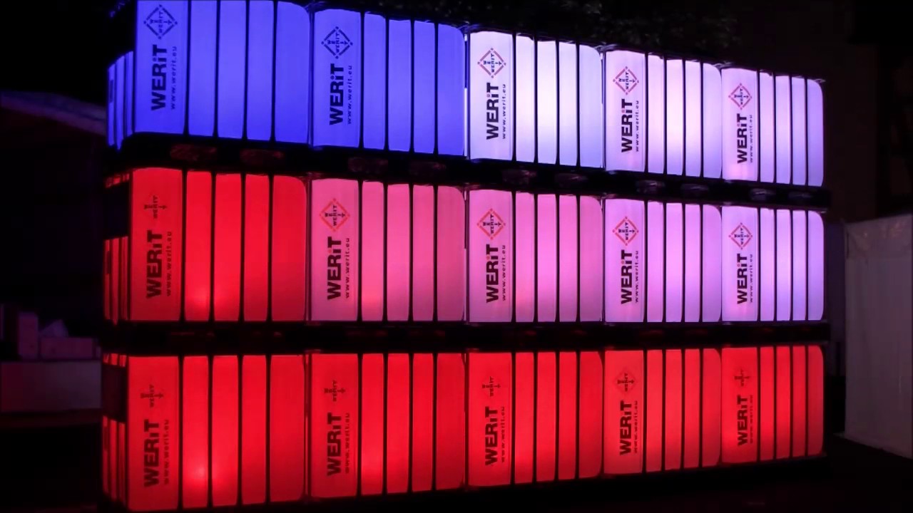 IBC / Container / Cube LED Show Stadtfest