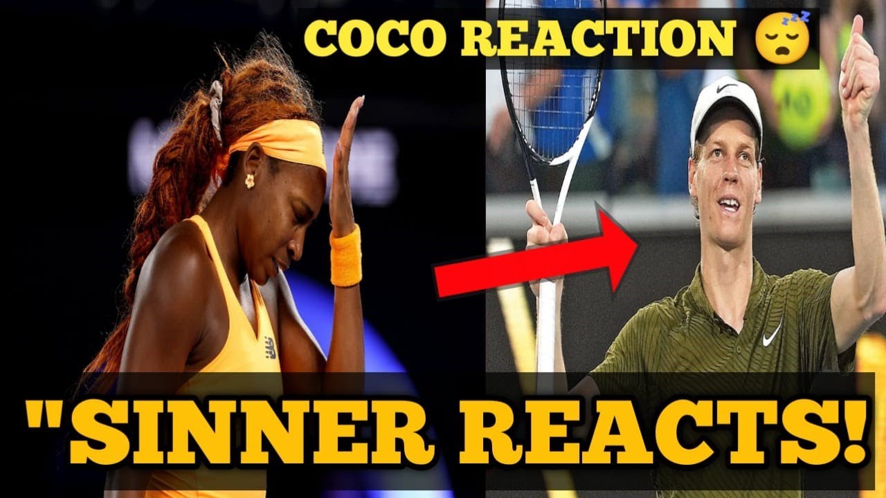 SINNER REACTS! Thoughts on Coco Gauff s Racket Smash Spark Debate 😱💥