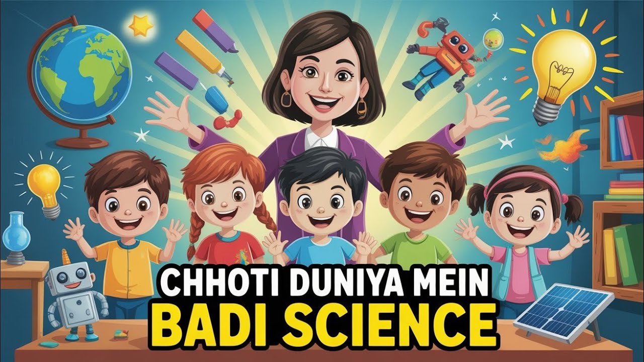 Fun Learning Cartoon | Amazing Science Facts for Kids in Urdu & Hindi