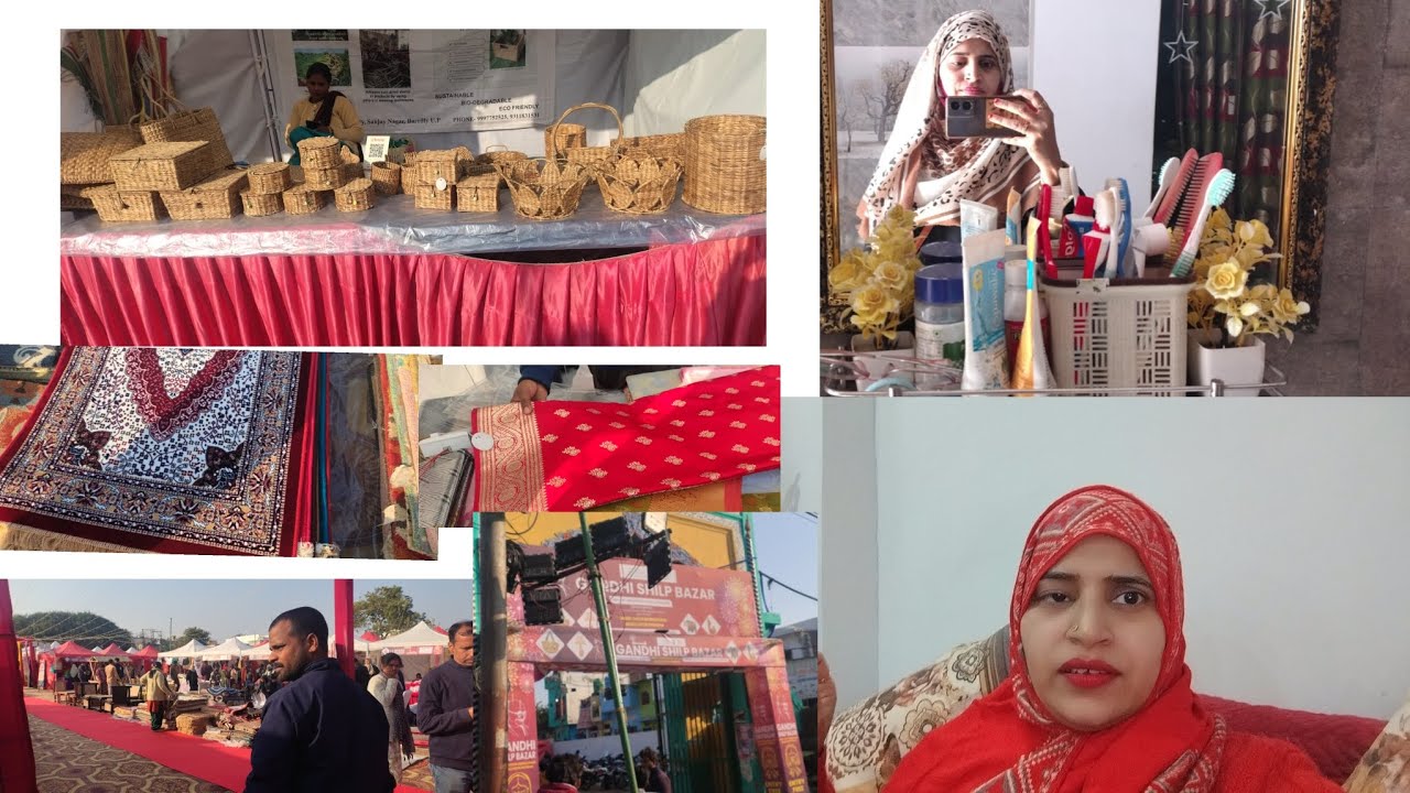 Hum gaye khadi mela #hand  craft  #farha vlog 