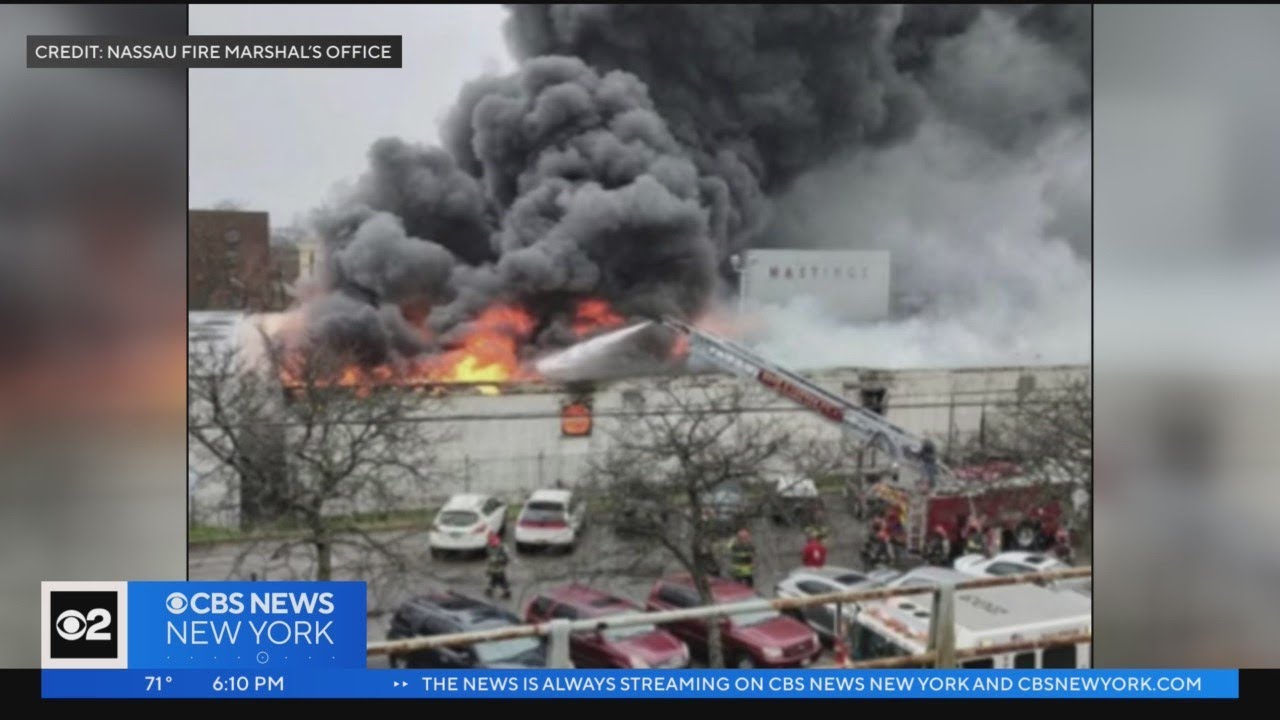 Fire breaks out at Freeport private ambulance company repair facility