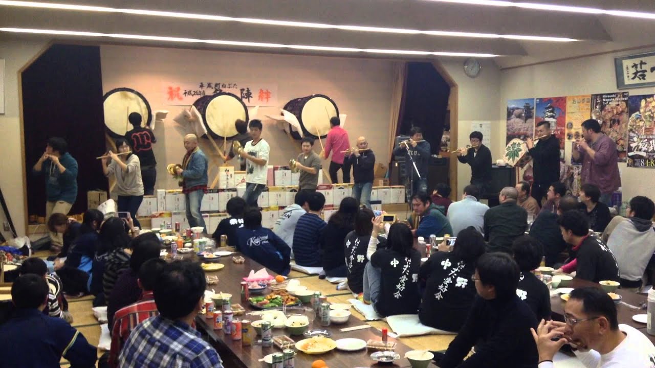 2014年12月7日/平成会館にて五所川原立佞武多囃子#御所河原囃子心組&継調會
