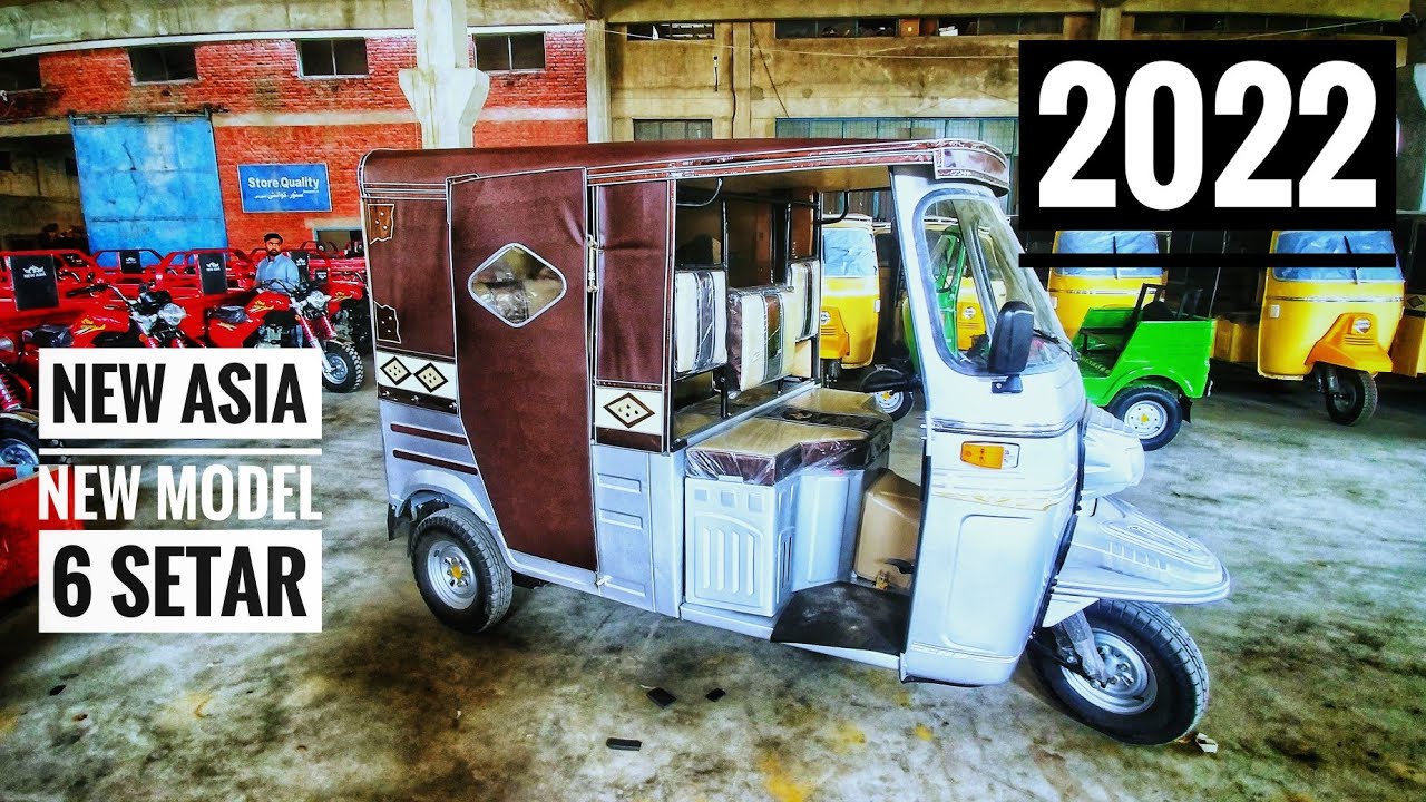 #WaqasTv New Asia #auto #rickshaw 6 Seater Hood cover fitting designer AR Company