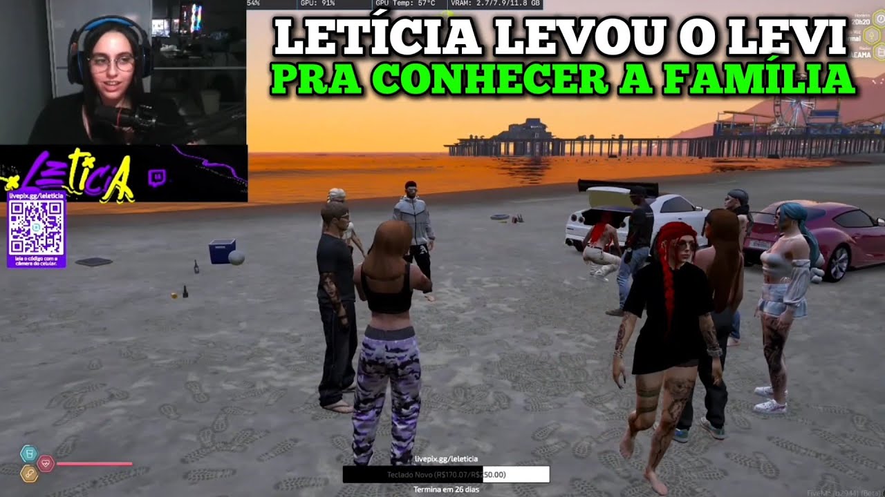 VISÃO DA LETÍCIA LEVANDO O LEVI PRA CONHECER A FAMILIA DELA QUE SO TEM POLICIA E ACONTECENDO ISSO