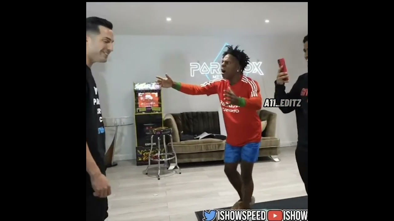 Speed meets fake Ronaldo🤣🔥