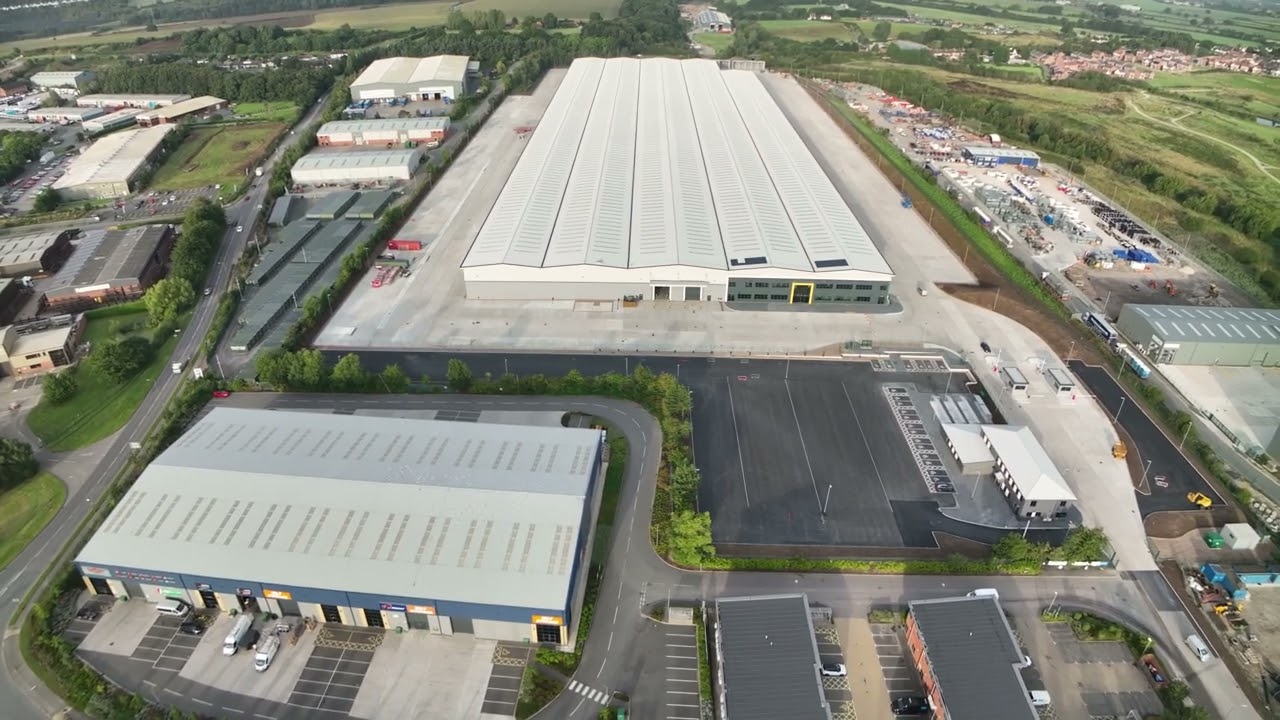 The completion of Mulberry Logistics Park Swadlincote