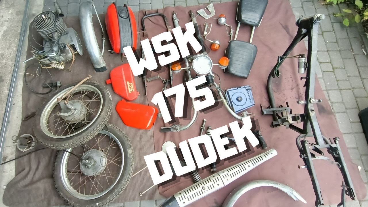 SKŁADAMY WSK DUDEK PO JABOLU I ODPALAMY / polmozbytvlog9