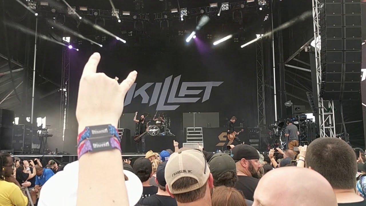 01 Skillet - Feel Invincible - LIVE Epicenter Festival Full Show Rockingham NC 2019