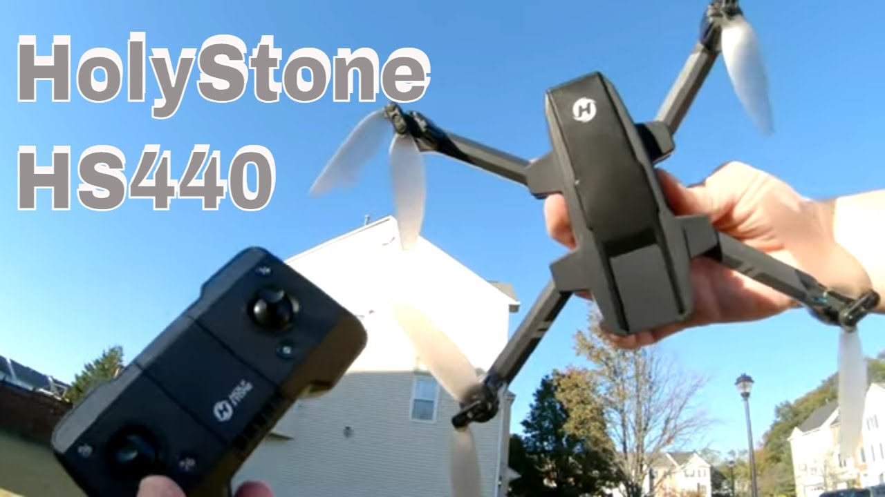 Складной дрон HolyStone HS440 (обзор и инструкция)