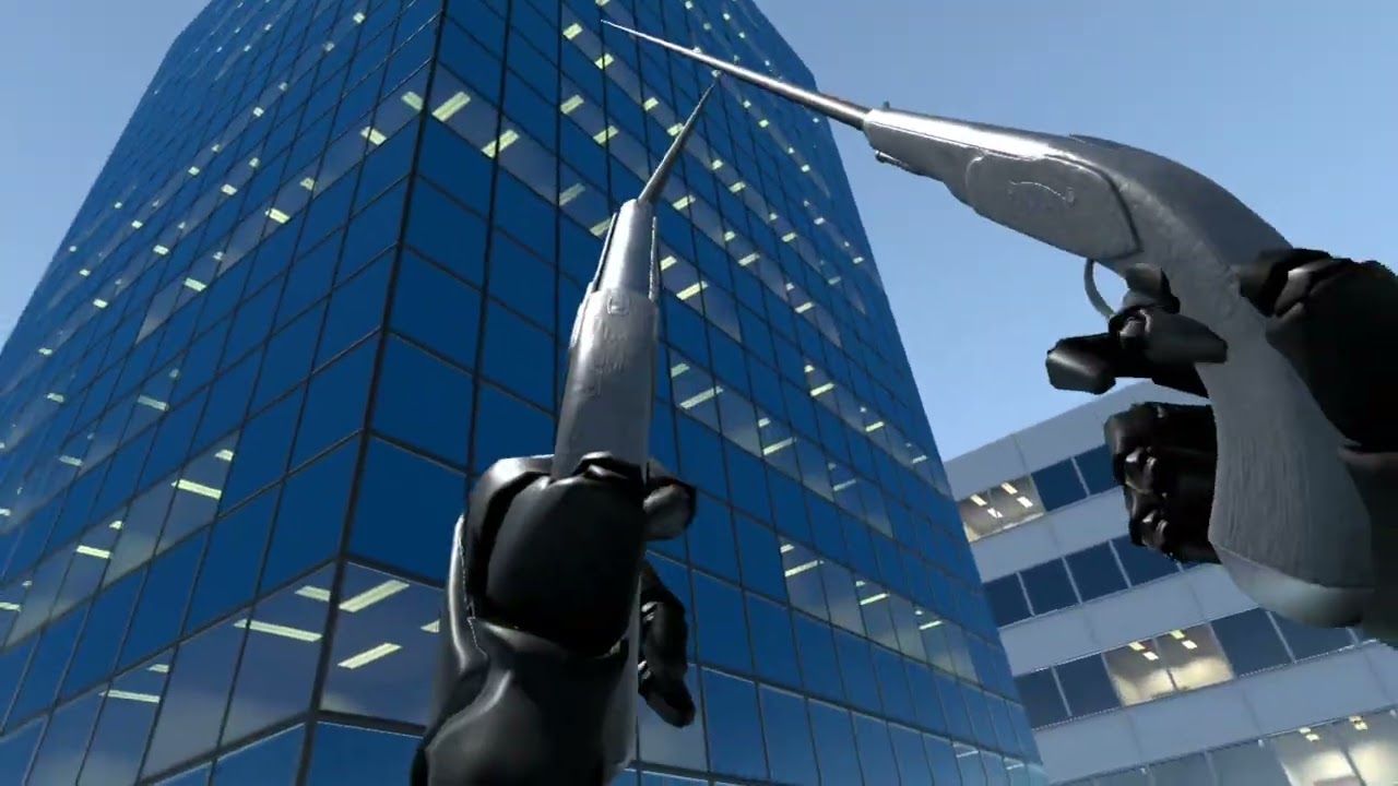playing down shot latest update # gameplay #downshot #vr #oculusquest3s #xboxedition 