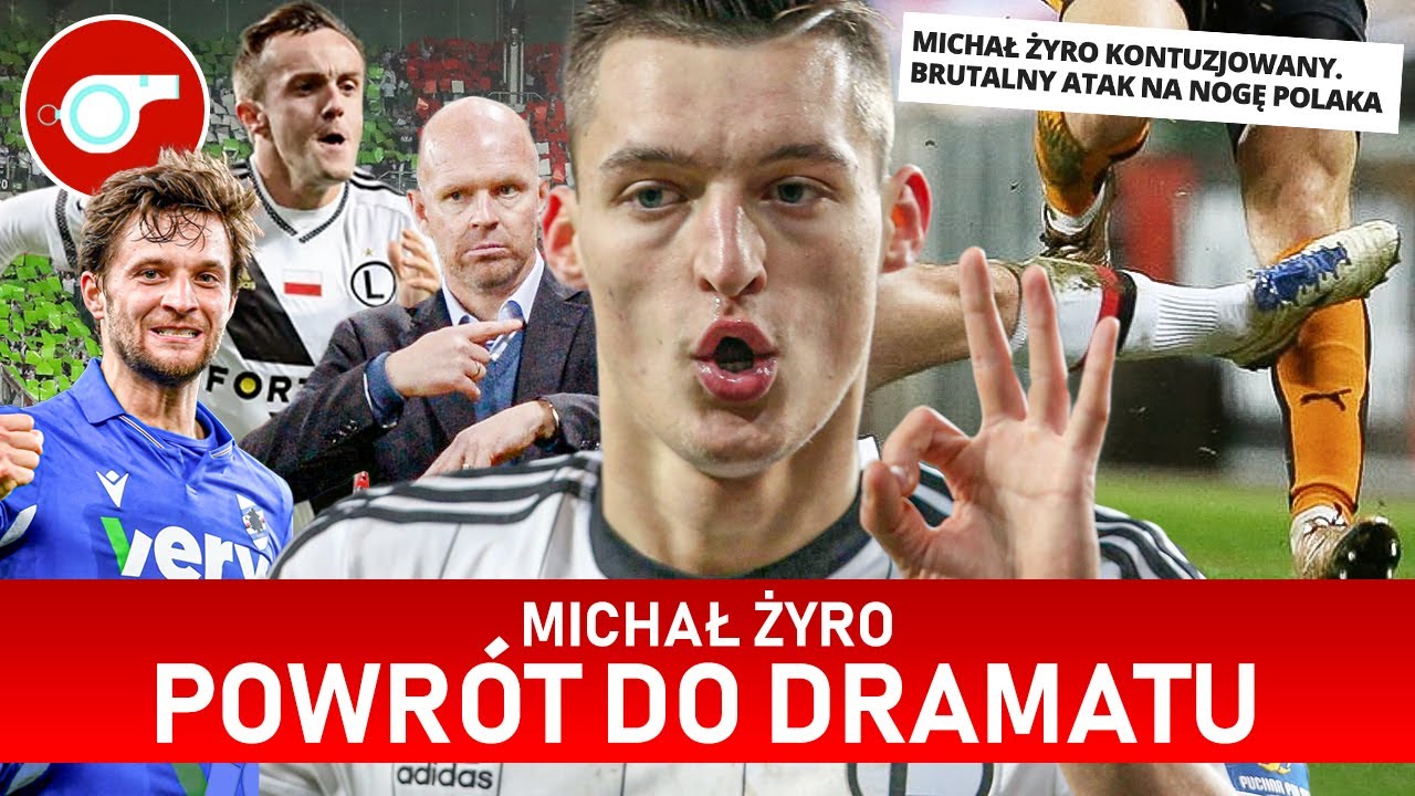 DRAMAT w Anglii, rozbity nos i MIŁOŚĆ do Legii