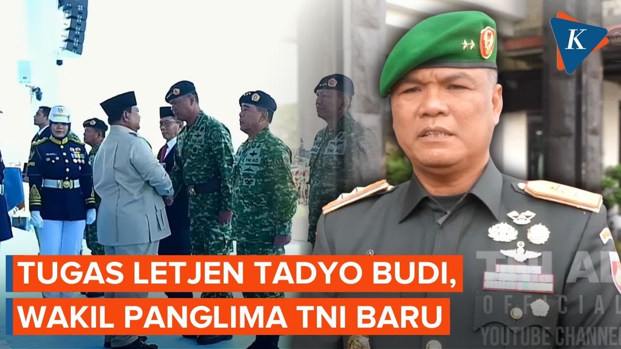 Letjen Tandyo Budi Revita Jabat Wakil Panglima TNI, Apa Saja Tugasnya?