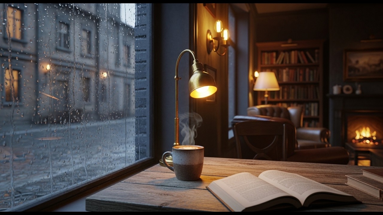 4K Smooth Jazz Radio: 24/7 Coffee Shop Ambience for Focus & Relaxation
