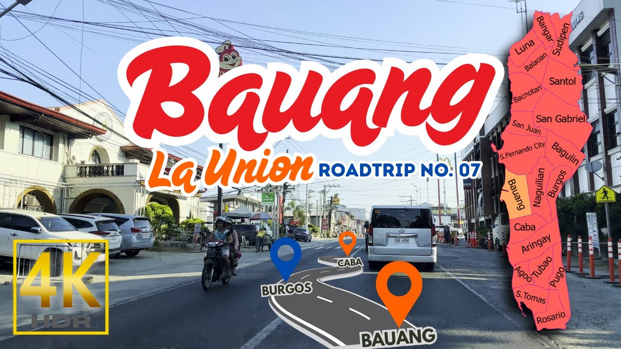 BAUANG La Union Road Trip No. 7 | The Fruit Basket and Beach Capital of the North | Ilocos Region