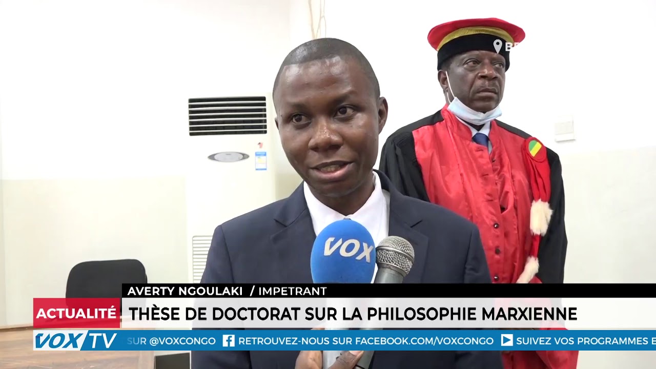 Thèse de doctorat sur la philosophie Marxienne
